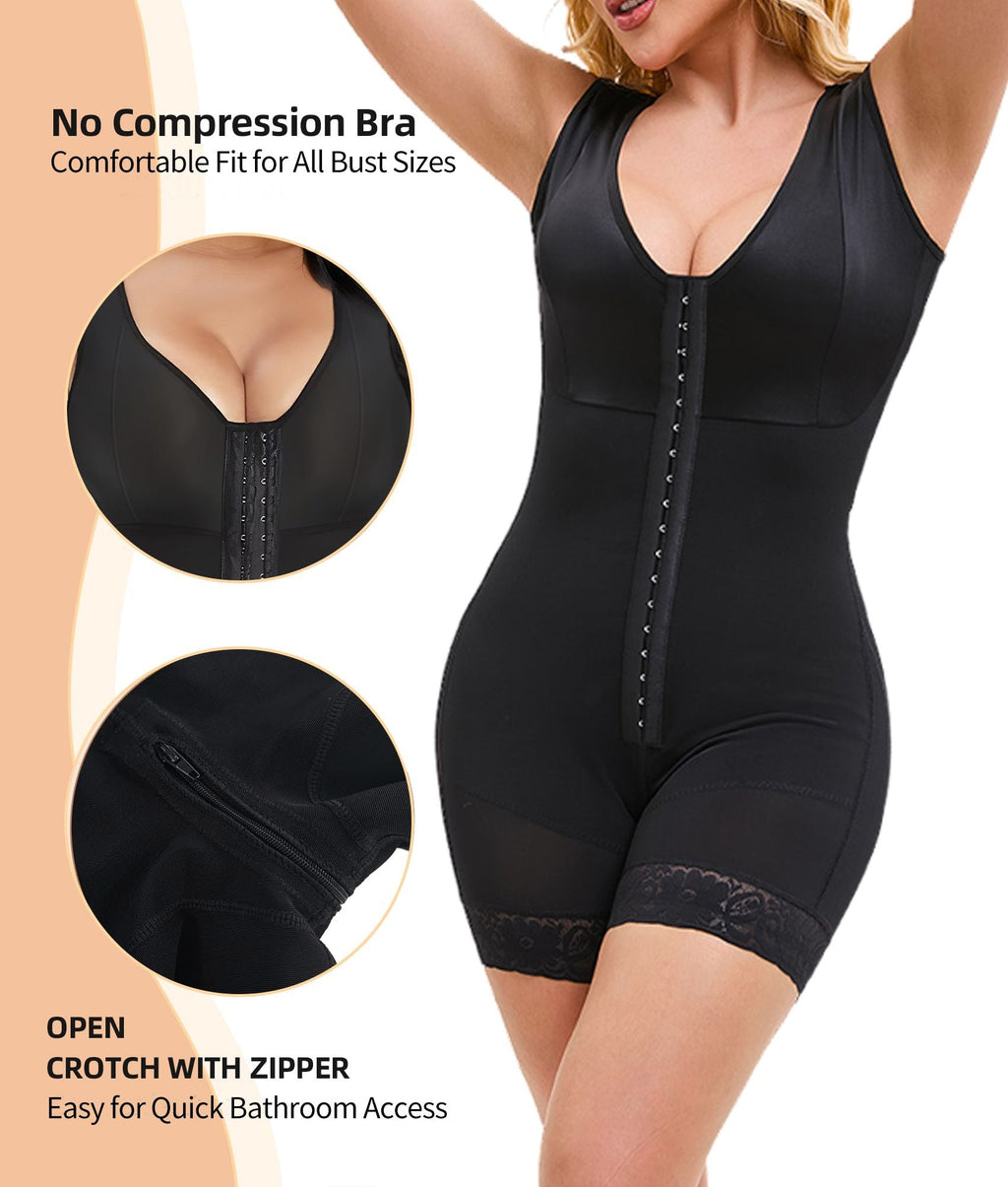 Elegant Curve Enhancer: Wireless Full-Body Shapewear