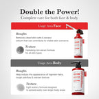 medicube Hypochlorous Acid Peel Shot Duo for Face & Body: Hypochlorous