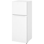 Small Fridge with Freezer, 4 Cu Ft Refrigerator with Reversible Doors,