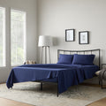 Weekender 90gsm Microfiber Sheet Set Twin XL Blue