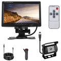 1Pc 7In Screen Backup Camera System Vehicle Rear View Monitor Kit IP67