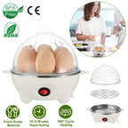 Electric Egg Cooker 7-Capacity BPA-Free Hard-Boiled Egg Maker W/