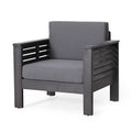 Slat Design Club Chairs With Cushions