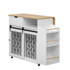 Modern Style 2-in-1 Pet Friendly Dog Crate Kitchen Island End Table