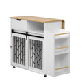Modern Style 2-in-1 Pet Friendly Dog Crate Kitchen Island End Table
