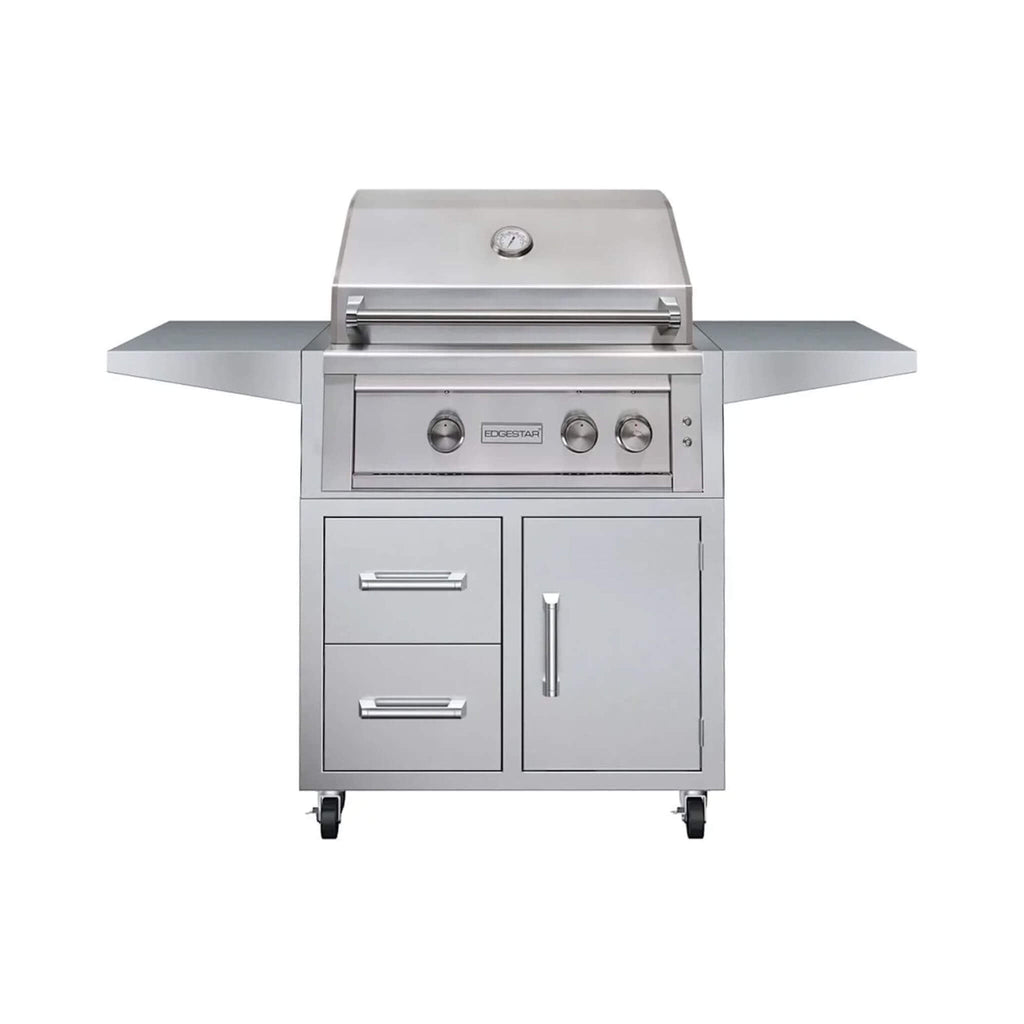 30-Inch 60K BTU Freestanding Gas Grill with Rotisserie