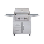30-Inch 60K BTU Freestanding Gas Grill with Rotisserie