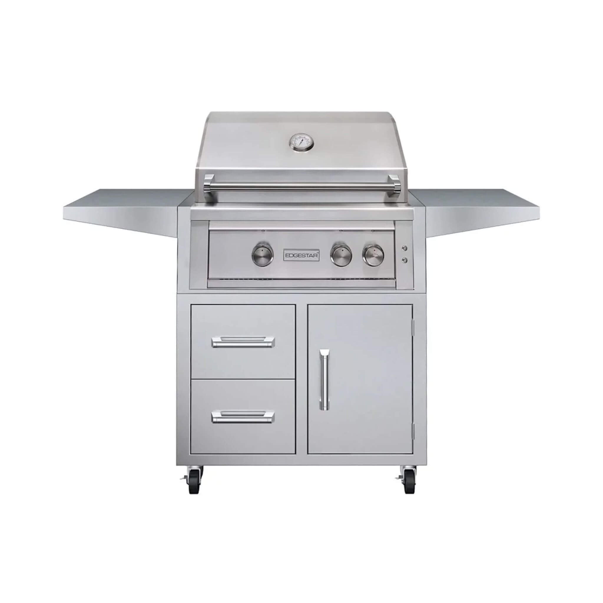 30-Inch 60K BTU Freestanding Gas Grill with Rotisserie