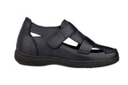 CALTO - K2663 - 3.2 Inches Taller (Navy Blue) - Casual Fisherman Sandal