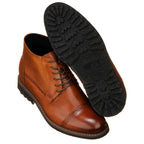 CALTO - Y41085 - 3.2 Inches Taller (Brown) - Lace Up Casual Boots