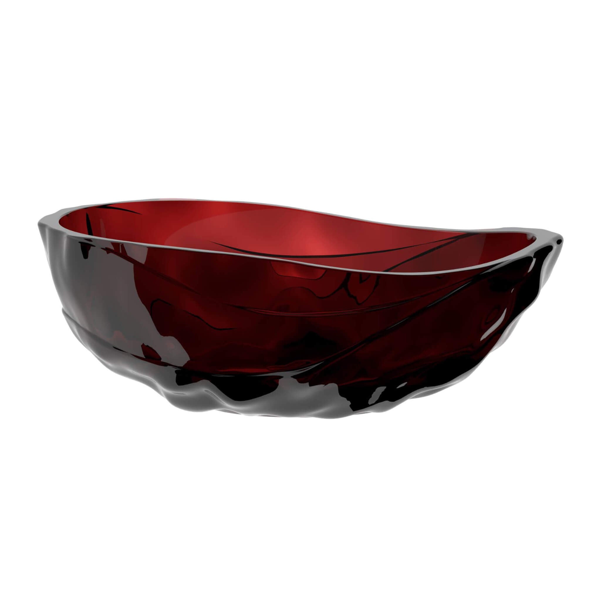Alora Extra-Large 67-Inch Modern Freestanding Oval Resin Soaking Bathtub (SAK14326)