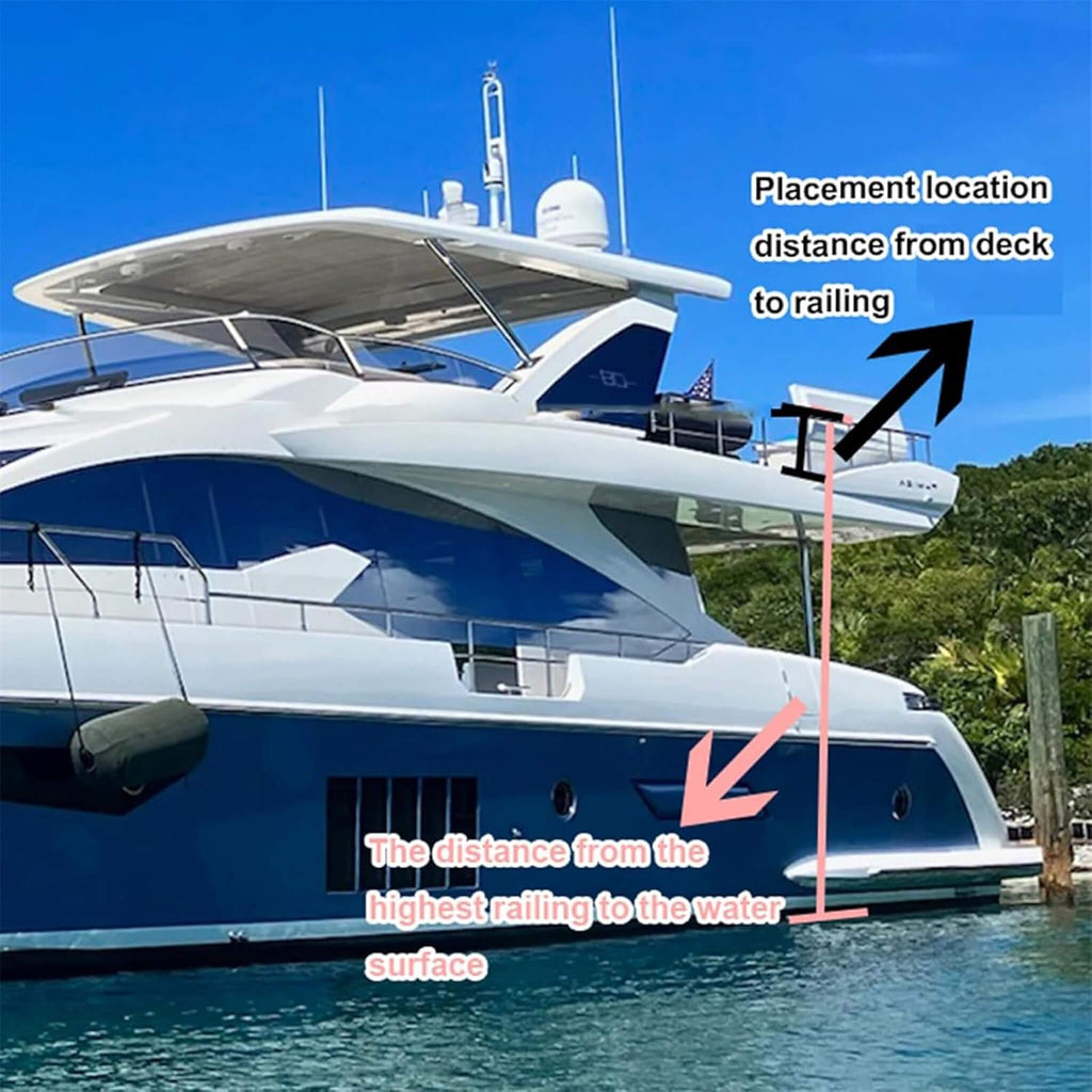 Extra Large Inflatable Heavy-Duty Yacht Water Slide With Air Pump And Protection Net (SAK23694)