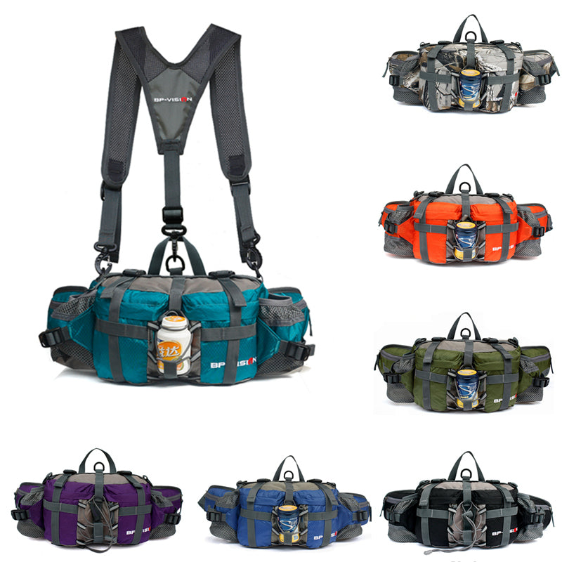 Tactics Waist Bag Men Women Multifunction Waterproof Shoulder Bag