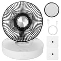Foldable Rechargeable LED Desk Fan Wall Mounted Fan With Magnetic
