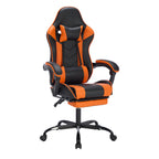 Gaming Chair With Footrest, Ergonomic Computer Chair With Headrest And