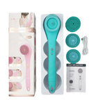 Electric Body Brush Rechargeable Scrubber Shower Brush with Handle