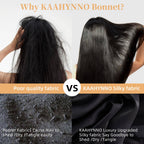 Silk Bonnet, Satin Hair Bonnet For Sleeping For Wavy Curly Natural