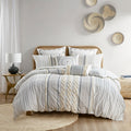 Full Queen Cotton Chenille Duvet Set