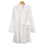 MUNSIEUR Belted Robe - Plunging Neckline Loungewear for Women
