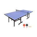 8FT Foldable Midsize Table Tennis Table Set