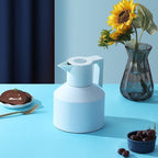 Insulated Geometric Water Pitcher - Large Thermal Jug for Cold or Hot