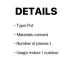 Handmade Cute Whimsical Ceramic Mushrrom Plant Flower Pot for Indoor /