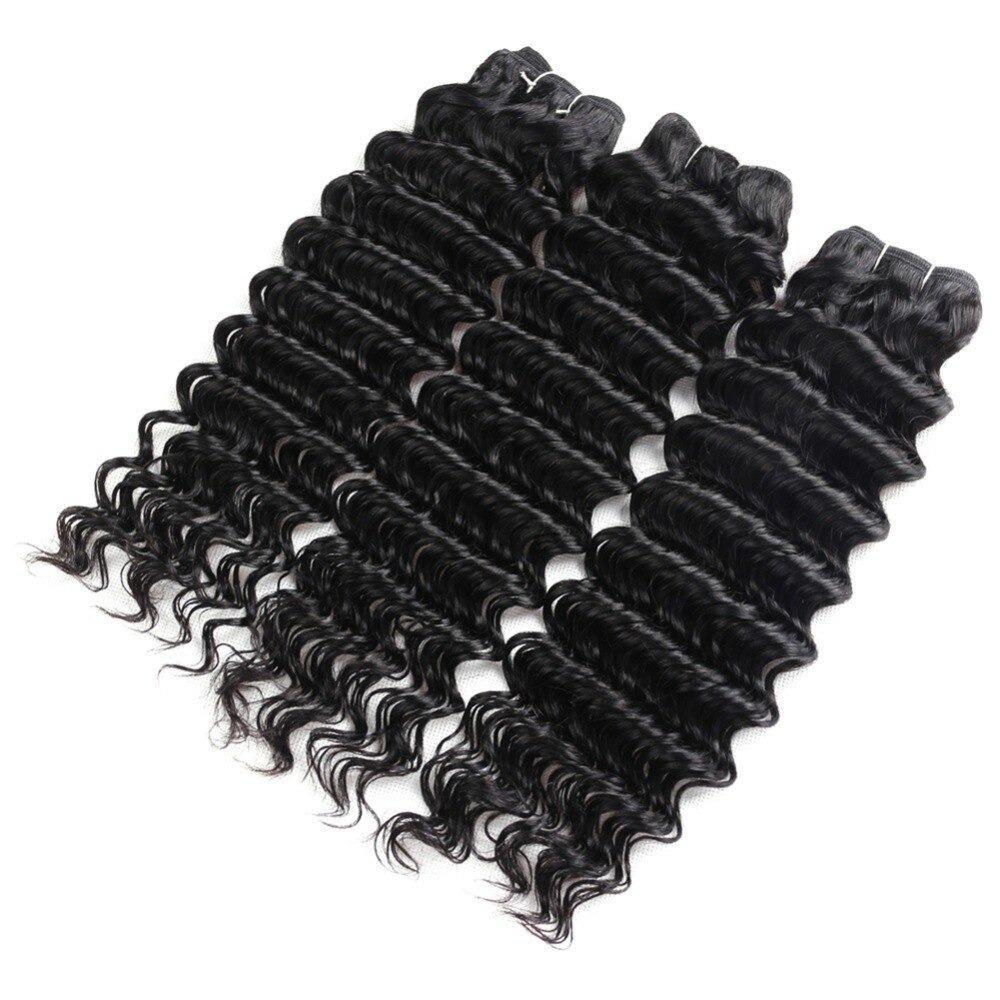 Beumax Double Drawn 12A Grade Deep Wave BUNDLES with CLOSURES &