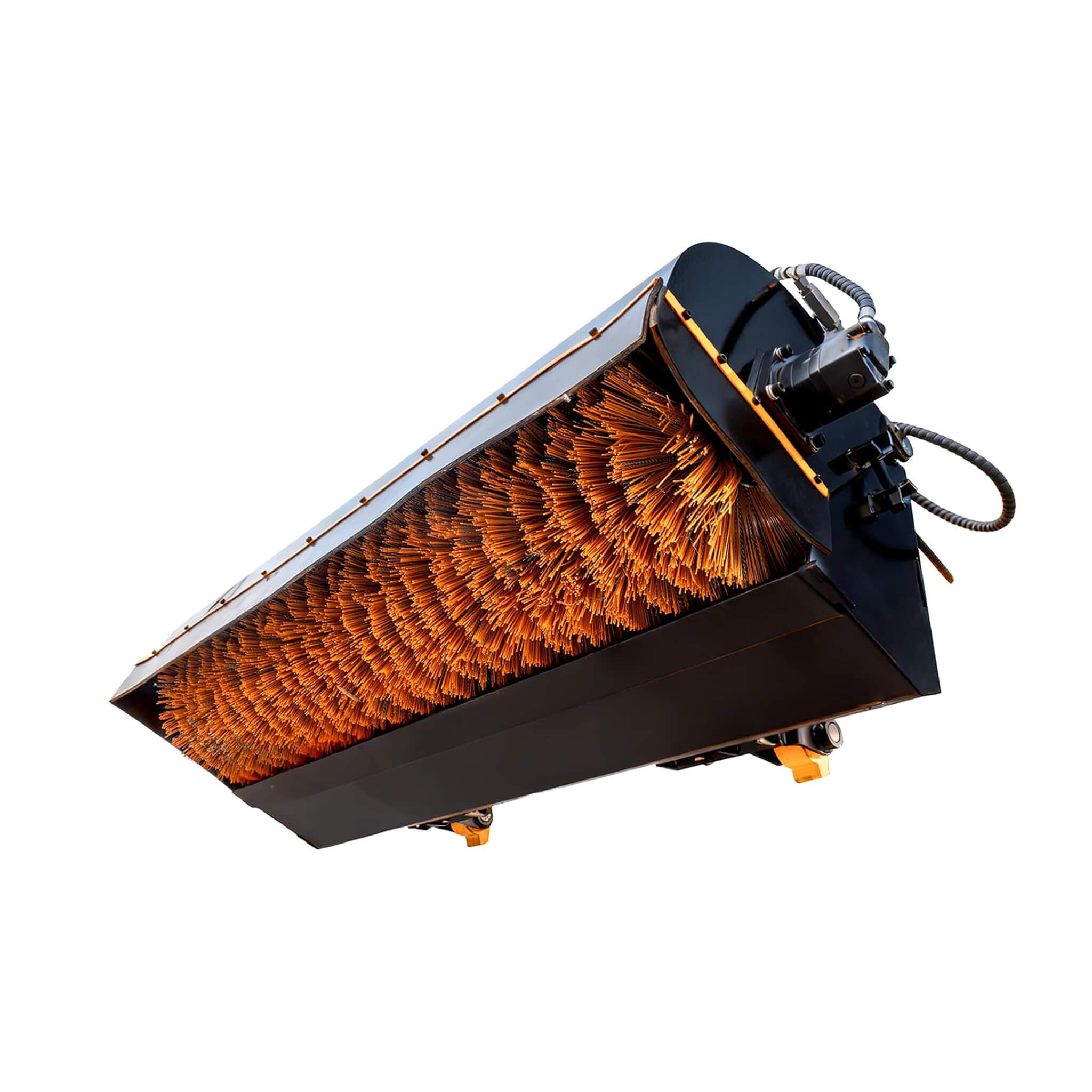 72-Inch Industrial Skid Steer Sweeper Attachment