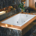 Jacuzzi Elara 72-Inch Drop-In Whirlpool Bathtub With 10 AccuPro Jet [JELA7242WRL2HX] (SAK32651)