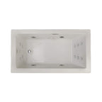 Jacuzzi Elara 72-Inch Rectangle Whirlpool Bathtub With Left Drain [JELA7236WLR2HX] (SAK61507)