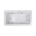 Jacuzzi Elara 72-Inch Rectangle Whirlpool Bathtub With Left Drain [JELA7236WLR2HX] (SAK61507)