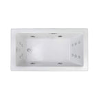 Jacuzzi Elara 72-Inch Rectangle Whirlpool Bathtub With Left Drain [JELA7236WLR2HX] (SAK61507)