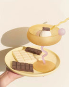 Jelly Bean Wine Glass - Whimsical Eclectic Dopamine Cocktail Coupe