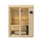 Kohler C1 Luxury Indoor Scandinavian Spruce Home Sauna Kit (SAK60418)