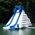 Large Inflatable Climbing Iceberg With Water Slide And Air Pump (SAK58371)