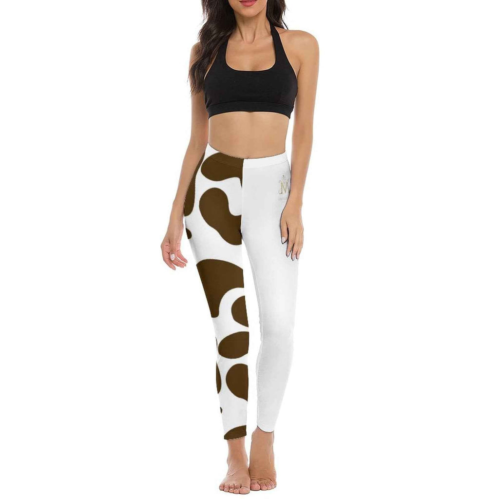 Monochrome Instinct Leggings | Luxury Gothic Performance Wear | MUNSIE