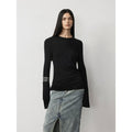 Lyocell wool stretch comfortable breathable fit minimalist solid color