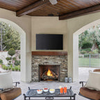 Majestic Traditional Stacked Brick Courtyard Outdoor Gas Fireplace [ODCOUG-36/42SSL] (SAK95813)