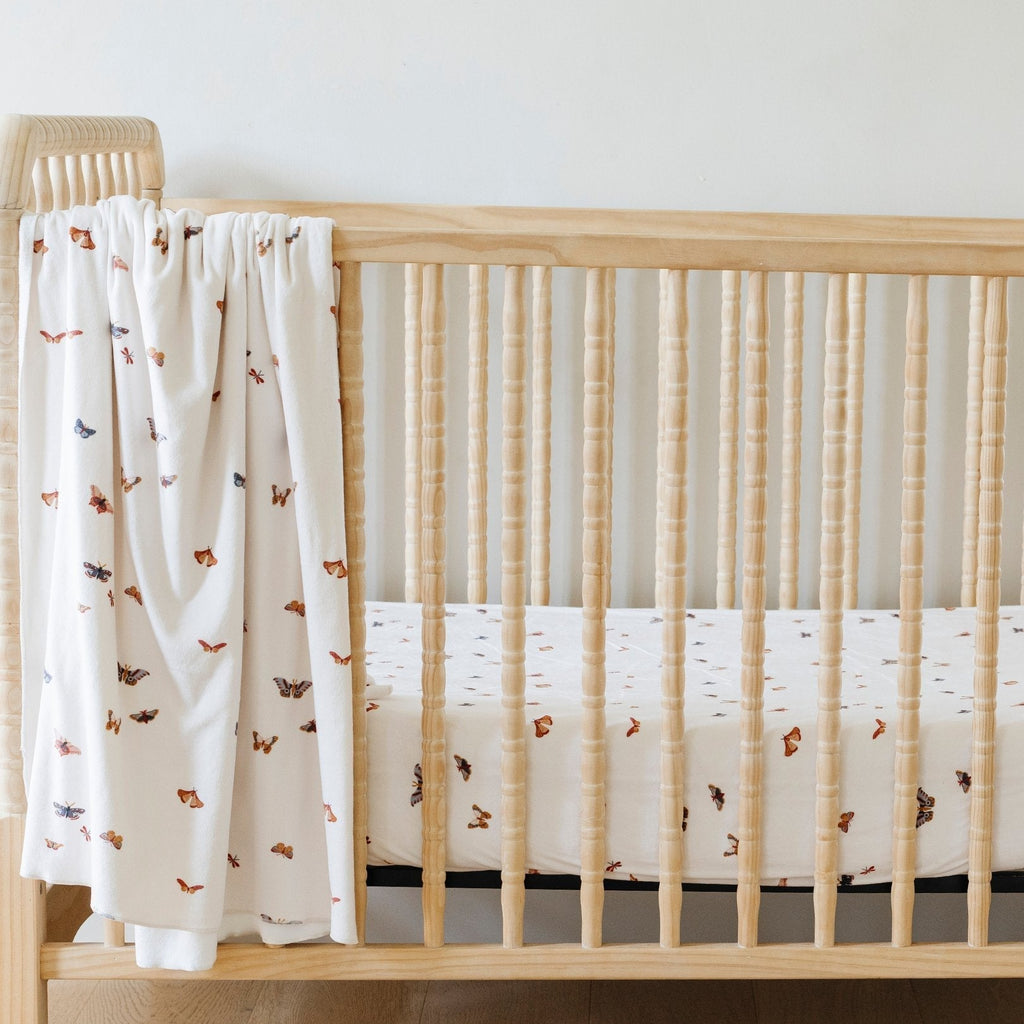 Minky Stretch Luxe Crib Sheets