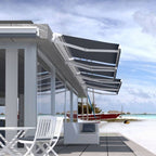 Multiple Awnings Brasilia Europa Premium Outdoor Semi-Cassette Retractable Sun Shade Awning (SAK76825)