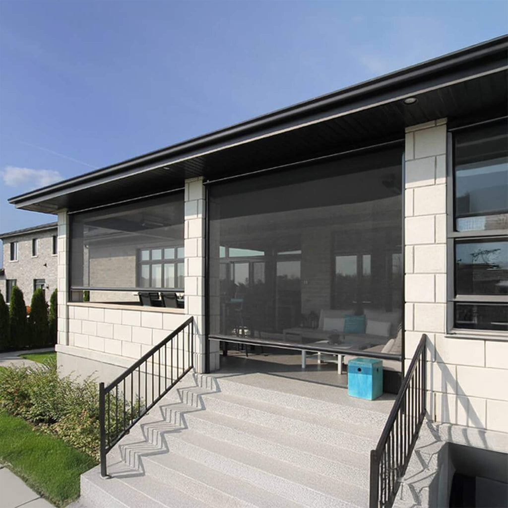 Multiple Awnings Mosquiteria Premium Retractable Blind With Zipper Closure System (SAK21483)
