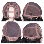 U Part Wig Kinky Straight Human Hair Wigs For Black Women Brazilian Re