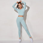 Yoga Set Seamless Women's Sportswear Workout Clothes Athletic Wear Gym