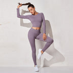 Yoga Set Seamless Women's Sportswear Workout Clothes Athletic Wear Gym