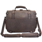 The Gustav Messenger Bag | Large Capacity Vintage Leather Messenger
