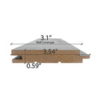 Prosaunas Aspen Midnight Black 1X4 T&G STS4 Sauna Wall Wood [Wax-Coated] (SAK57186)