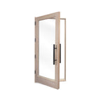 Prosaunas 37.5X81.5 Douglas Fir Hemlock Jamb Sauna Door With Dual-Pane Insulated Glass (SAK38145)