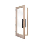 Prosaunas 31.5X81.5 Prehung Solid Wood Sauna Door With Insulated Glass (SAK37912)