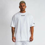5 Colors Mens T Shirts Muscle Fitness Sports T-shirt Male Hip hop