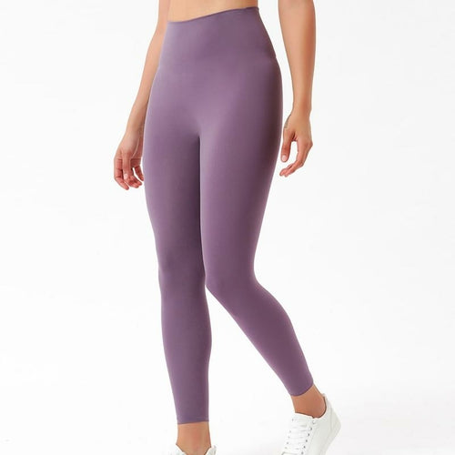 Fitness Athletic Solid Yoga Pants Women Girls High Waist Running Yoga